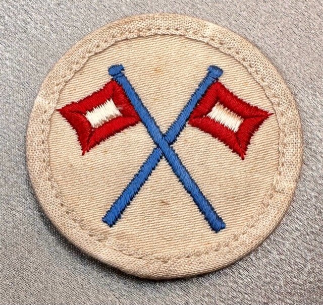 Kriegsmarine EM Signals Career Sleeve Insignia #16428 