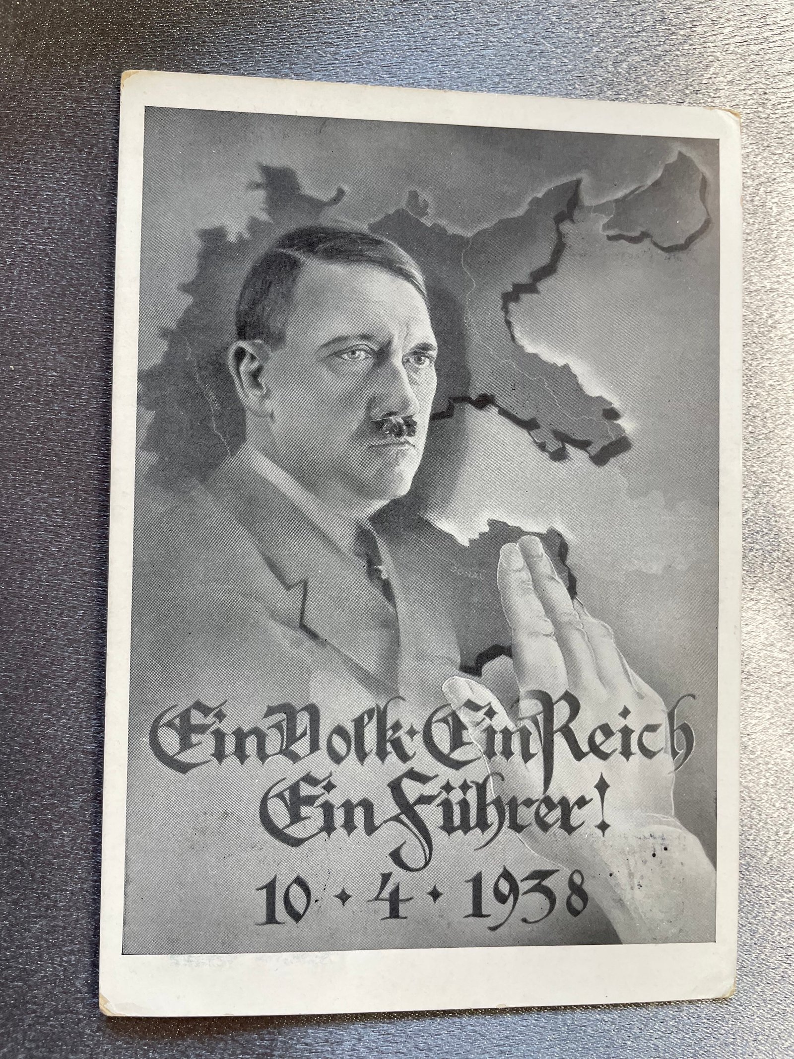 Ein Volk Ein Reich Ein Führer Postcard #15124 