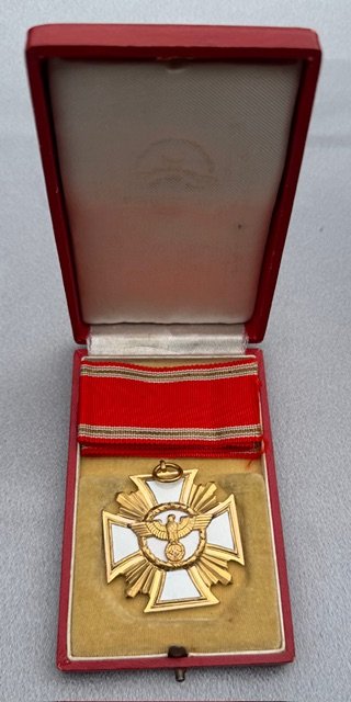 NSDAP 25 Year Long Service Medal, Cased #20231 