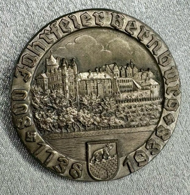 800 Jahrfeier Bernburg 1138 1938 Tinnie #17564 
