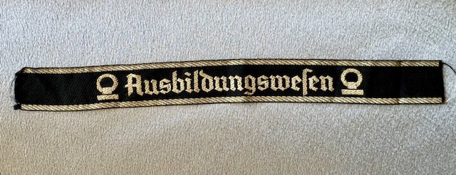 Ausbildungswesen Cuff Title #18161 