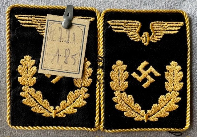 Deutsche Reichsbahn Officials Collar Tabs #18397 