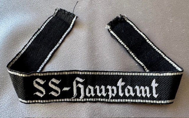 SS Hauptamt Cuff Title #19089 