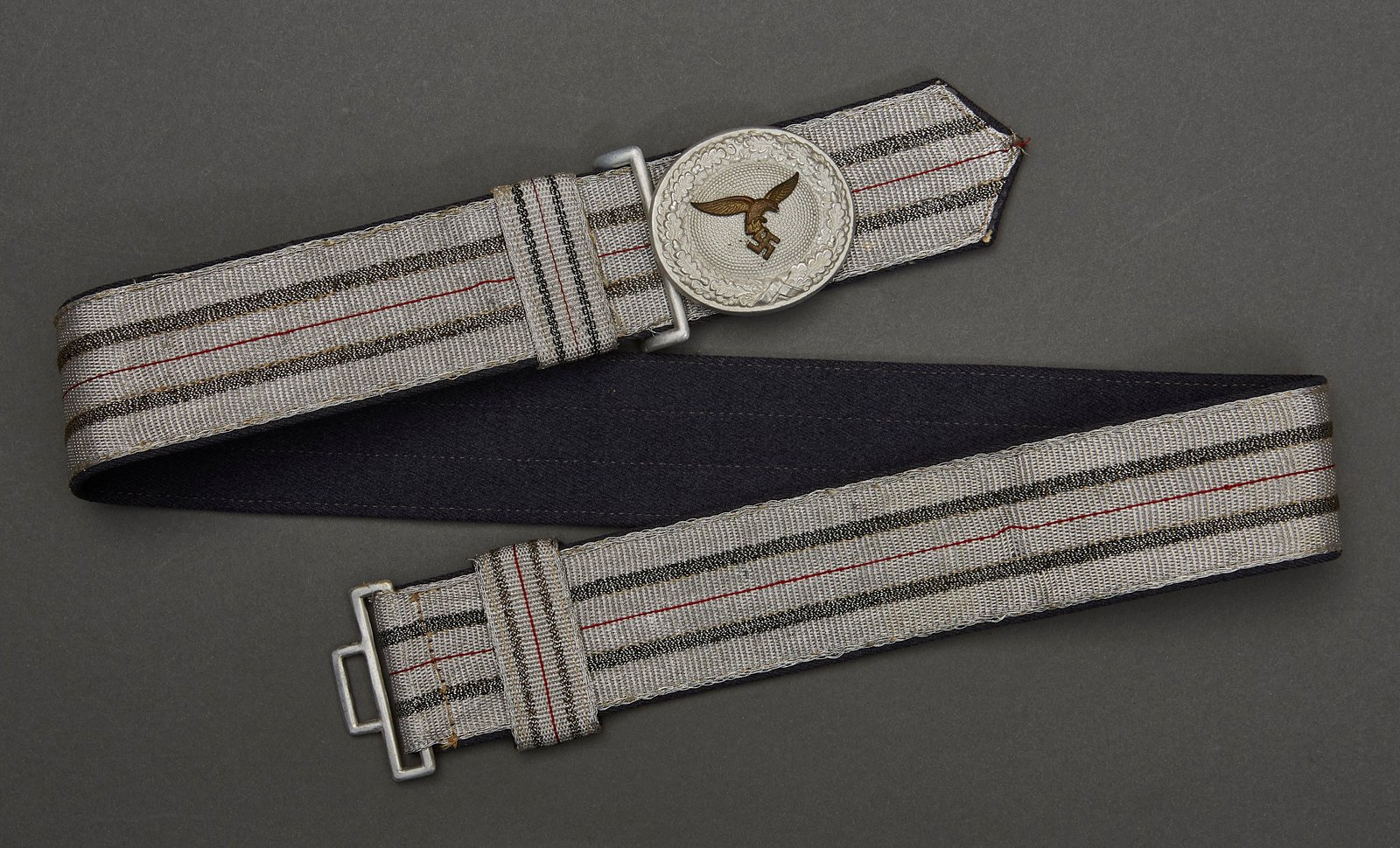 Luftwaffe Officer’s Brocade Belt And Buckle #15797 