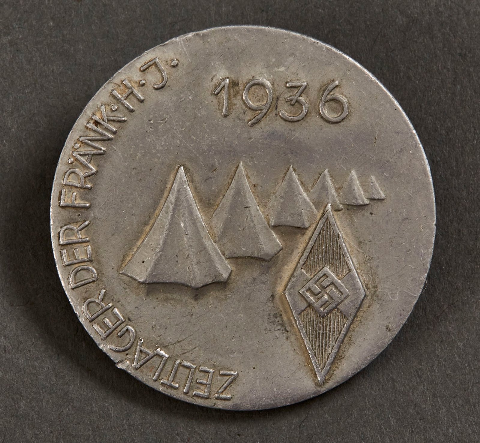 Zeltlager Der Frank. H.J. 1936 Tinnie #15538 