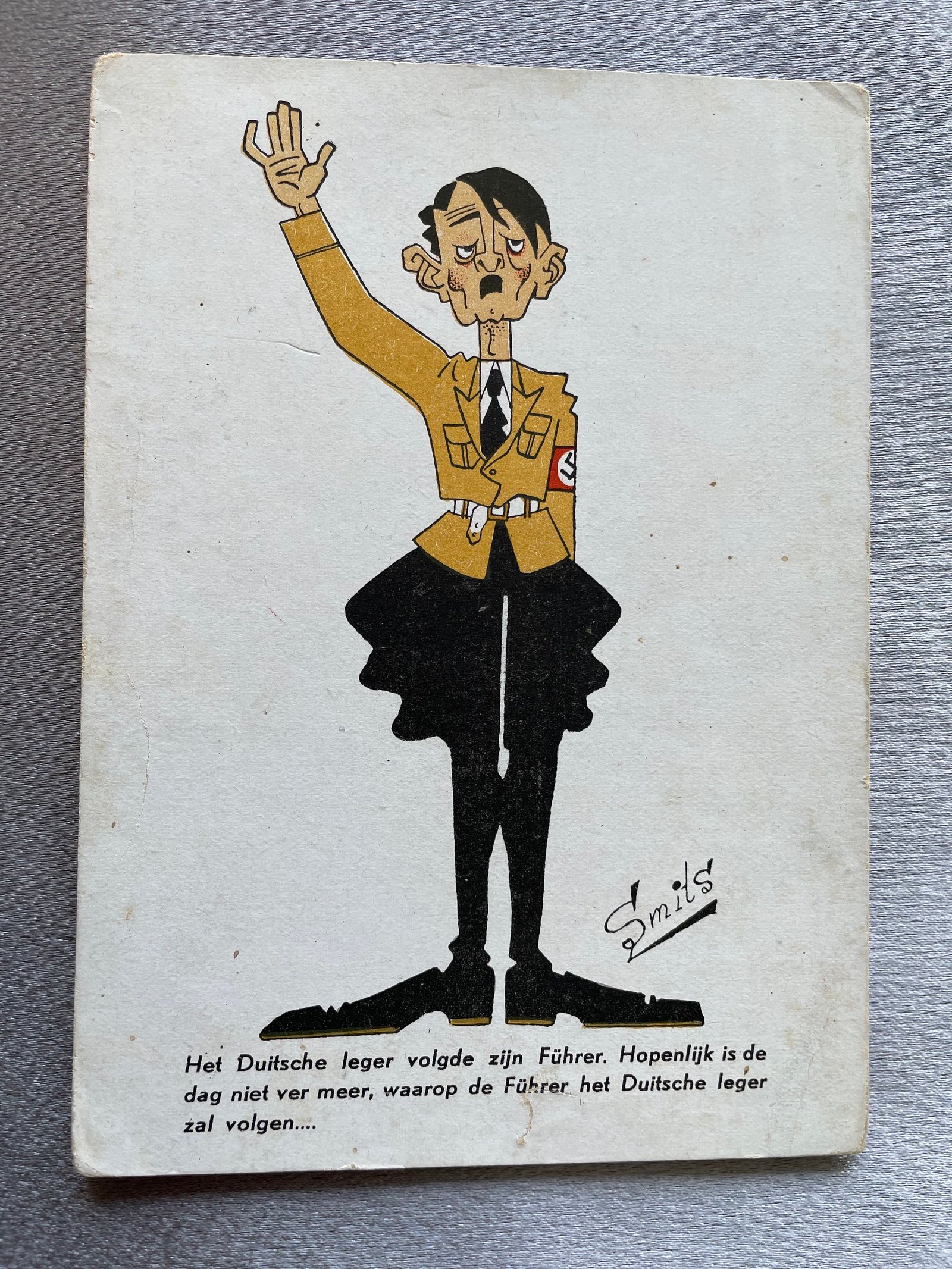 Allied Propaganda Postcard #14897 