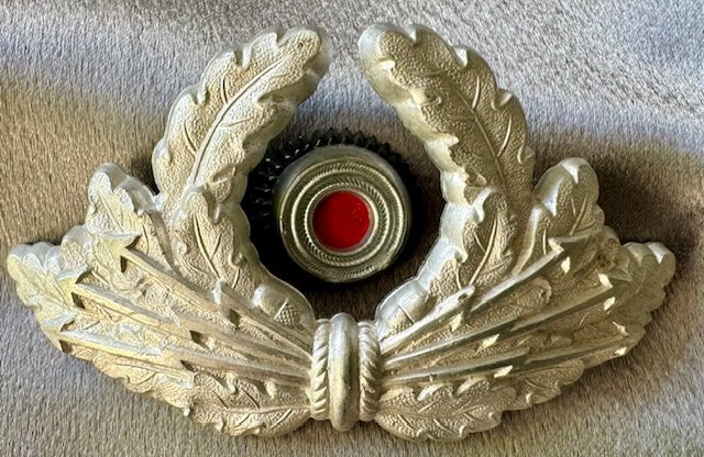 Postschutz Visor Cockade and Wreath #18386 