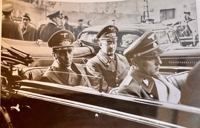 Dr. Joseph Goebbels with Gauleiter Henlein #19517 