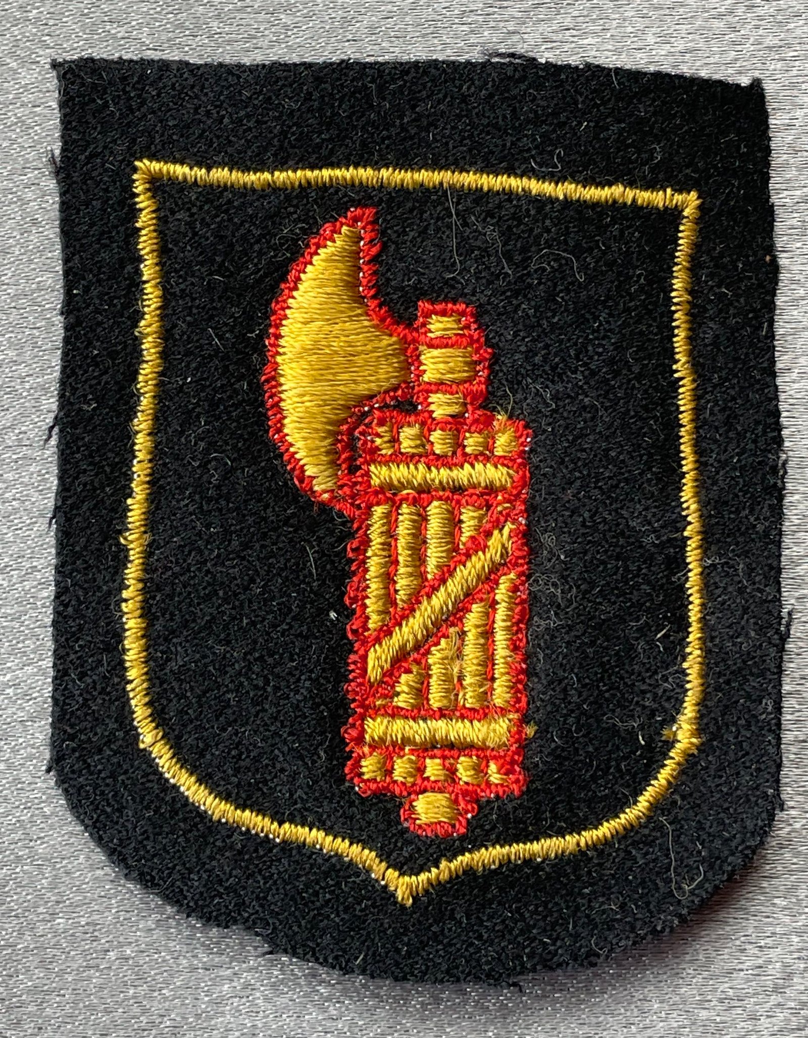 Waffen SS Italian Foreign Volunteer Sleeve Insignia #15689 