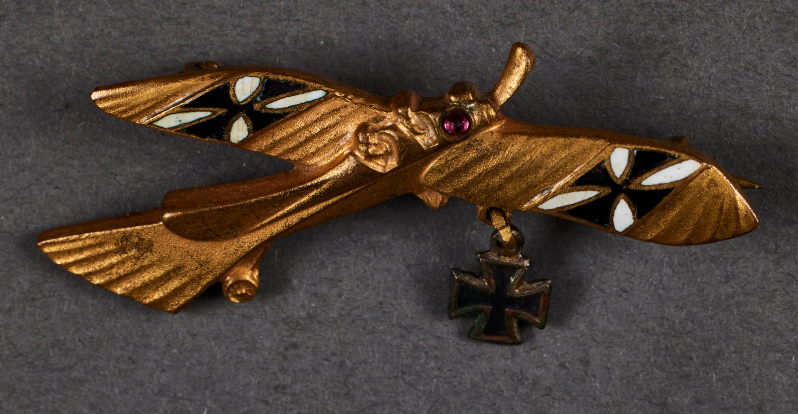 WWI Patriotic Flight Brooch #22068 