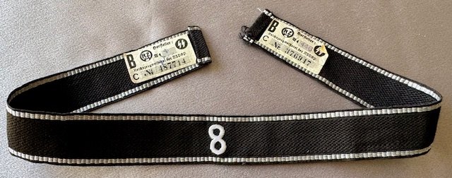 SS Officers Cuff Title for Hirschberg Foot Regiment #19068 
