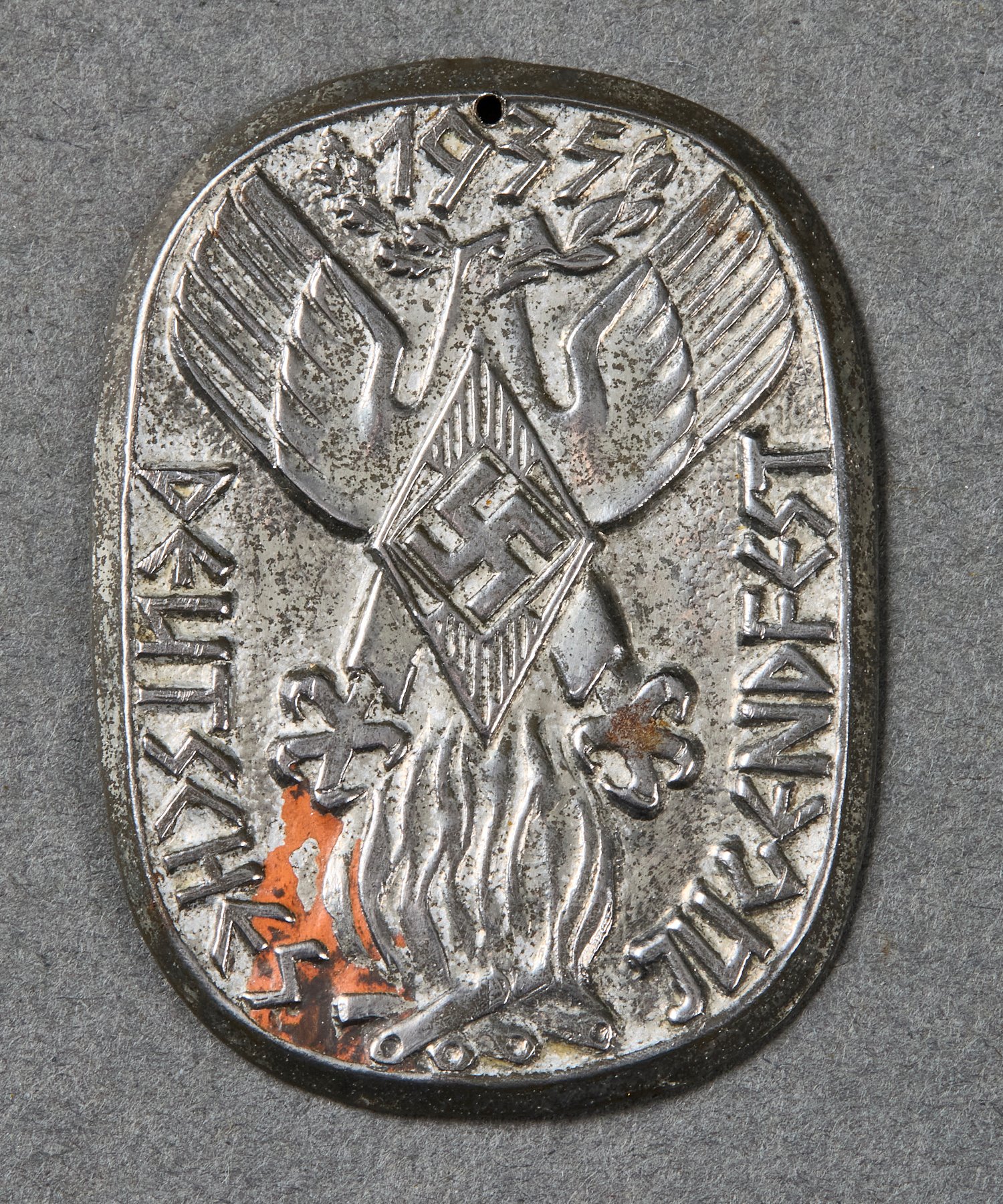 1935 HJ Deutsches Jugendfest Tinnie #21851 