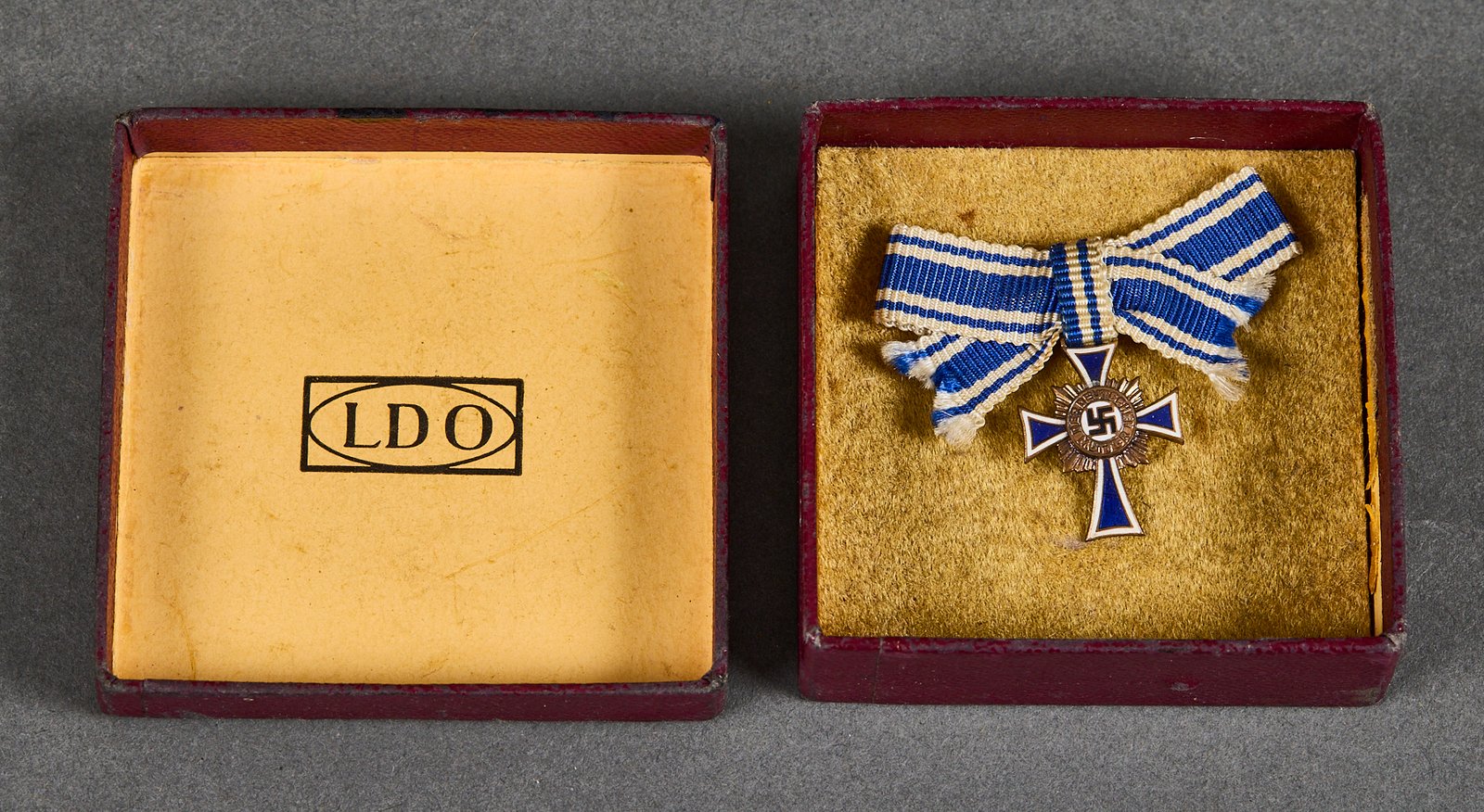 Miniature Bronze Mothers Cross Brooch #21792 