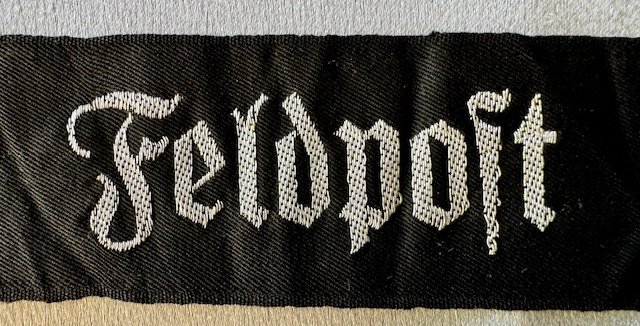 Wehrmacht Feldpost Cuff Title #18270 