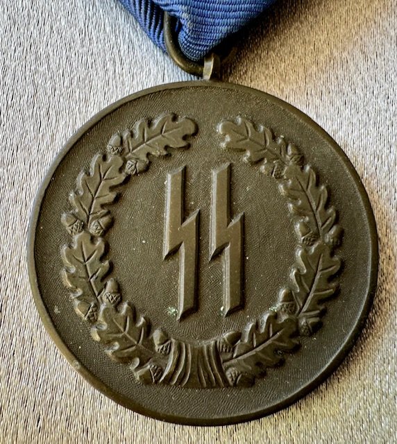 SS 4 Year Long Service Medal #18235 