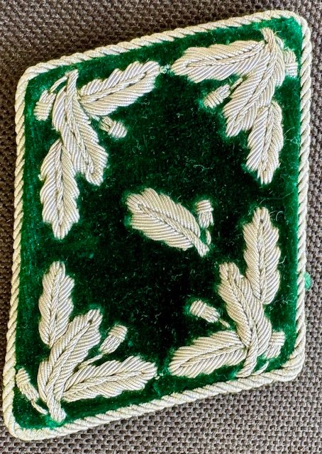 Reich Forestchutz Forestmeister Collar Tab #17603 