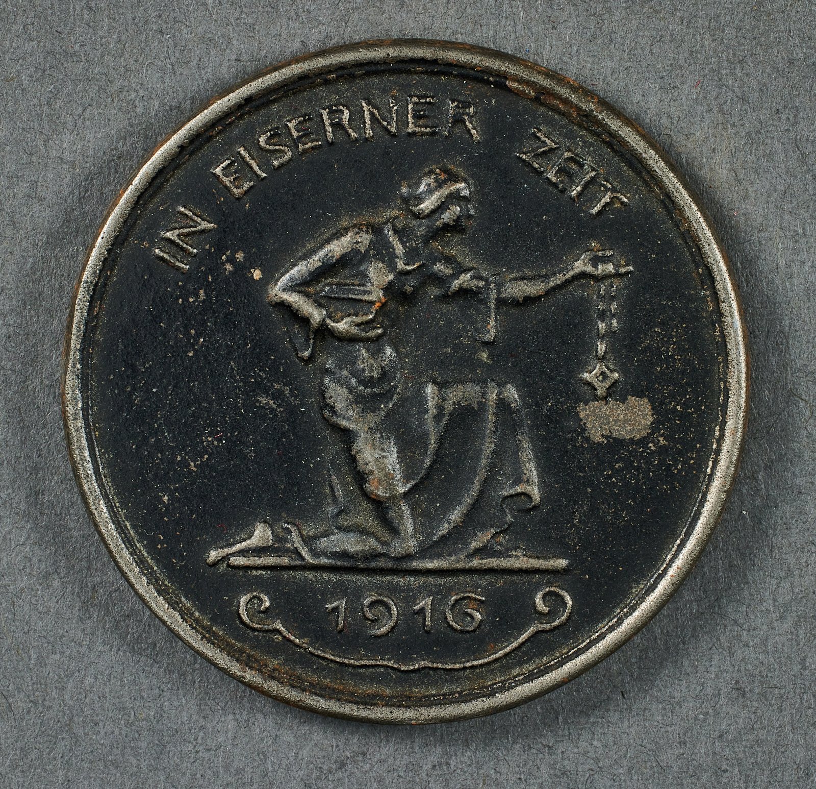 WWI Gold for Iron Medallion #21664 