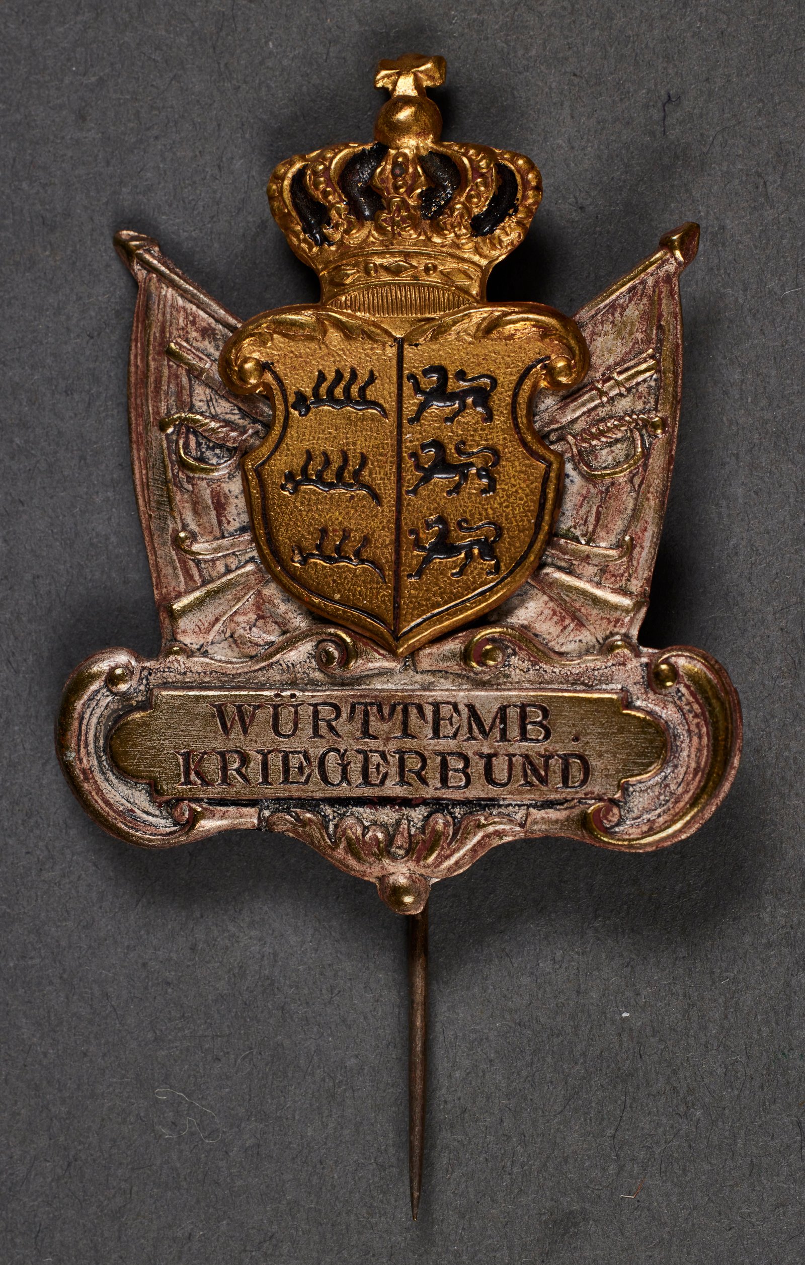 WWI Württemberg Veterans League Stickpin #22070 