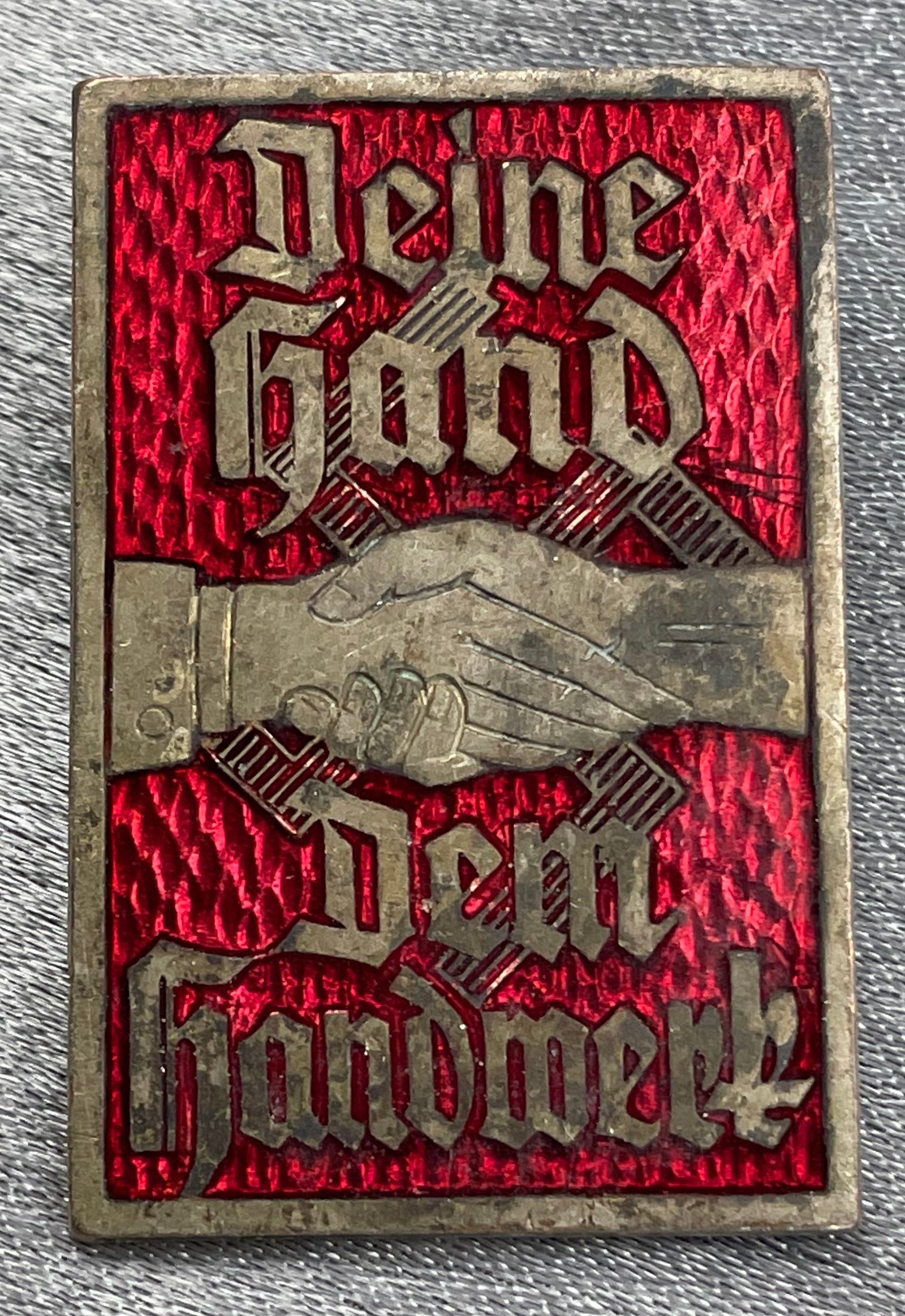 Deine Hand Dem Handwerk Tinnie #16246 