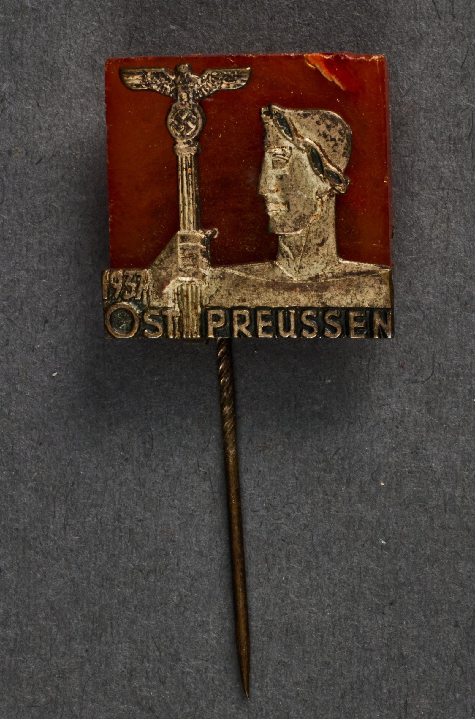 Gau Ost Preussen 1937 Stickpin #20576 