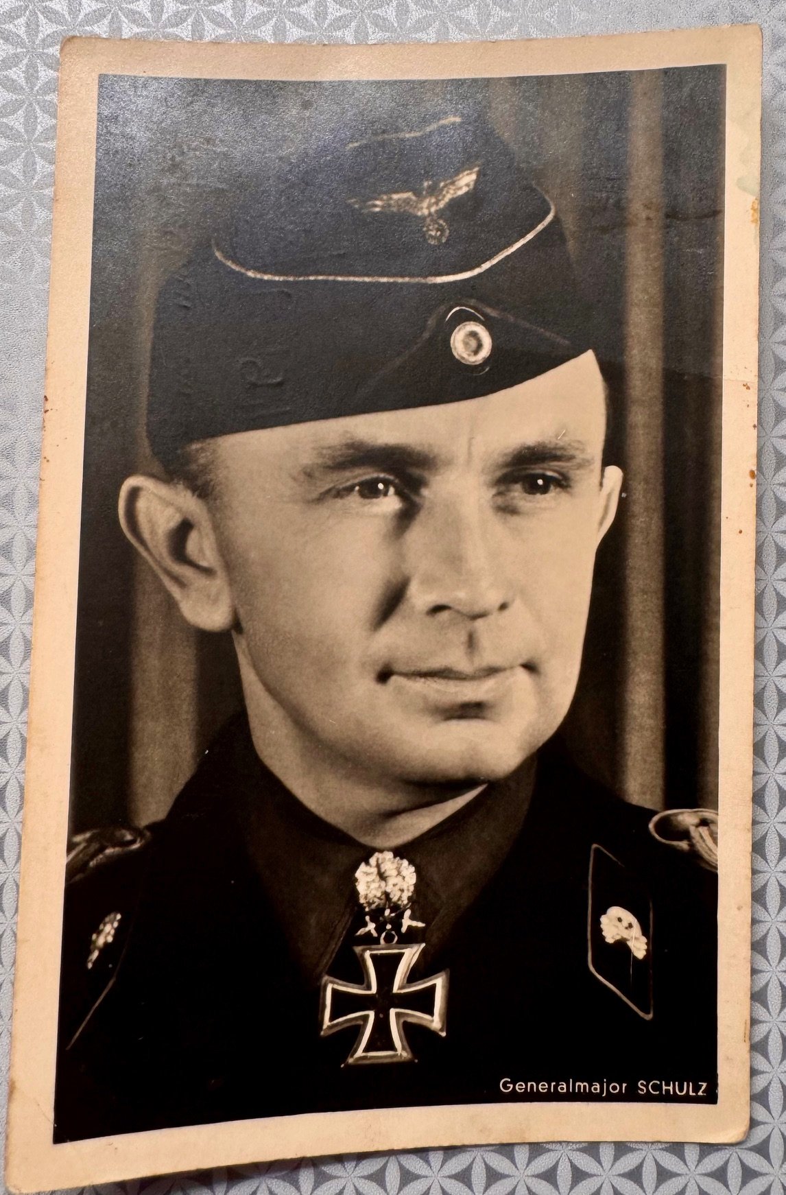 Generalmajor Schulz Postcard #17548 