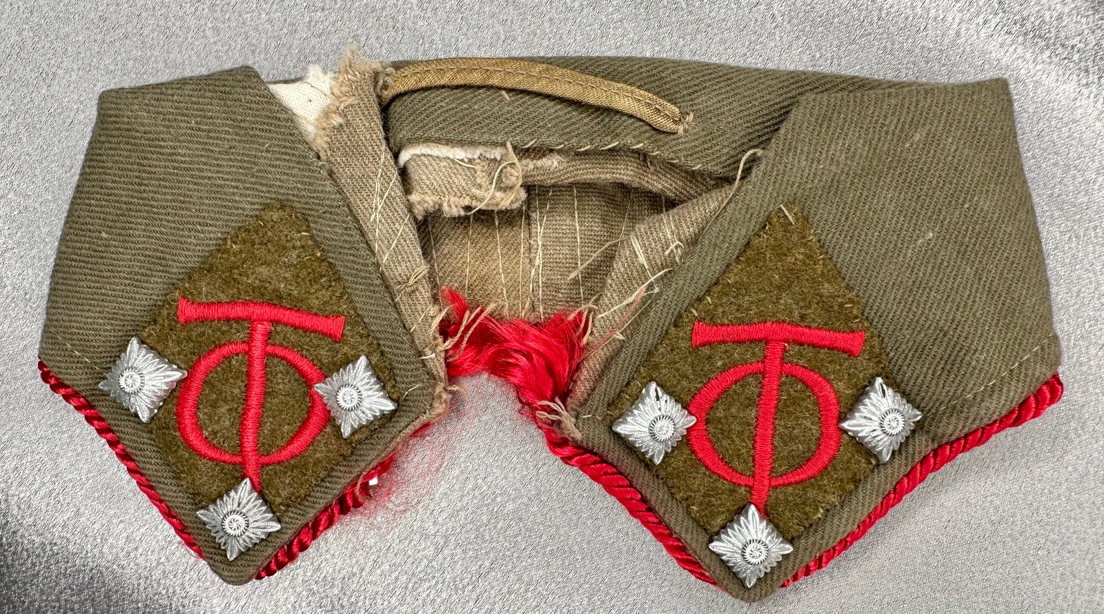 Org. Todt Haupttruppführer Collar Tabs #16920 