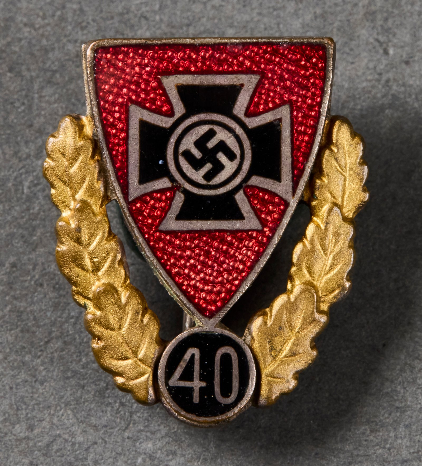 DRKB 40 Year Badge #21763 