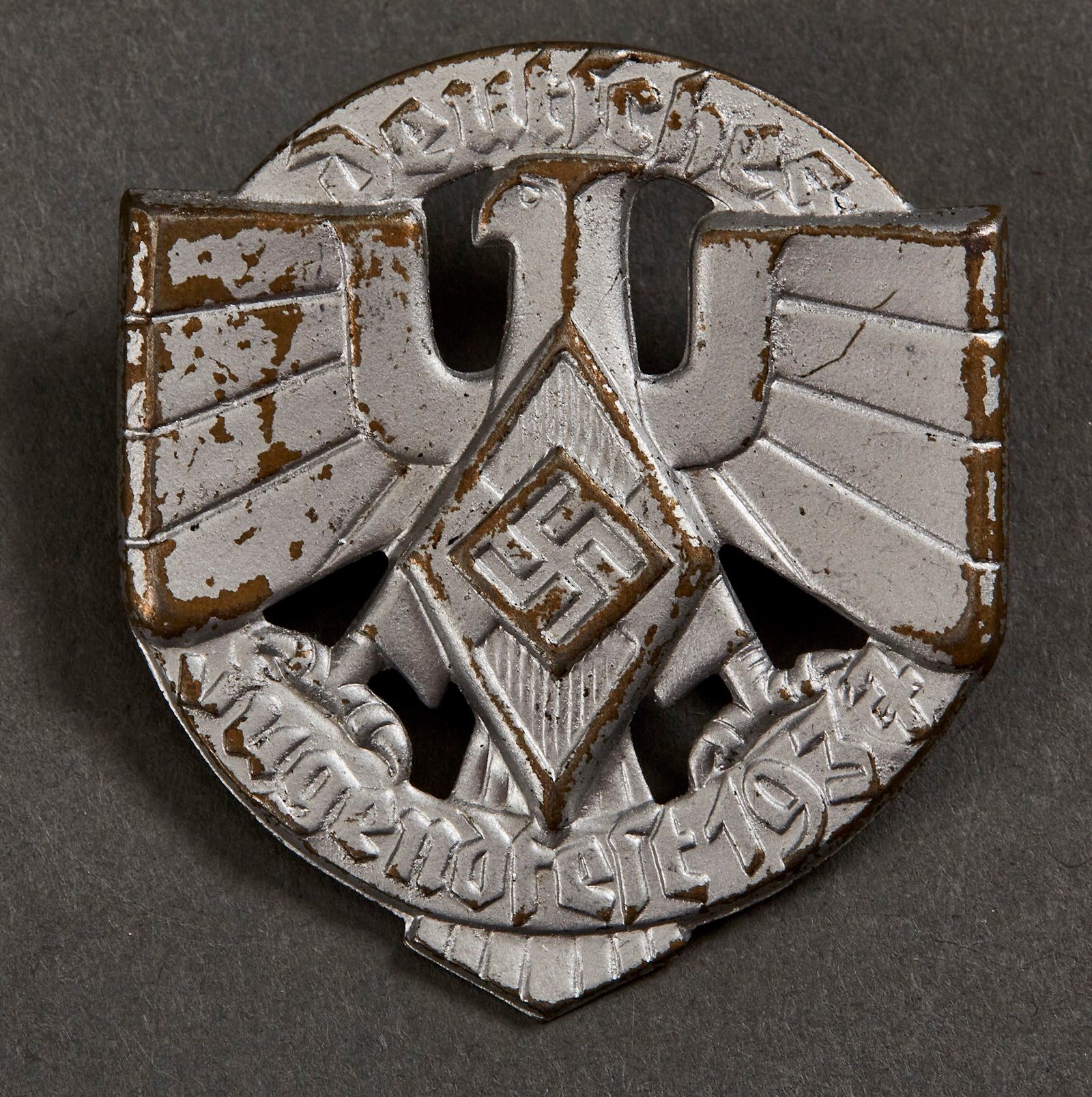 Deuscthes Jugenfest 1937 Tinnie #15597 