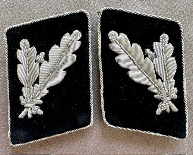 SS Oberführer Collar Tabs #19387 
