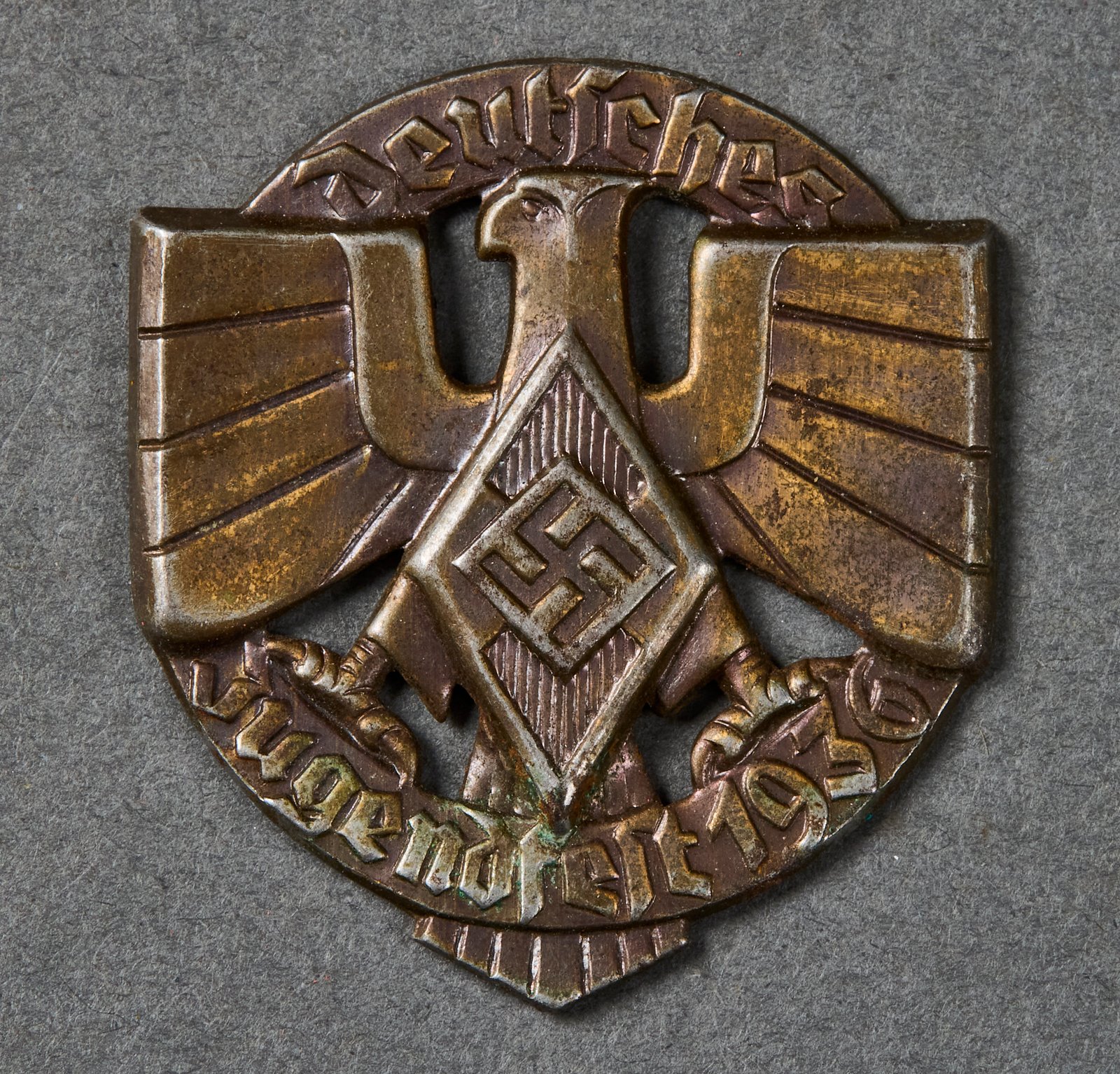Deutsches Jugendfest 1936 Tinnie #21869 