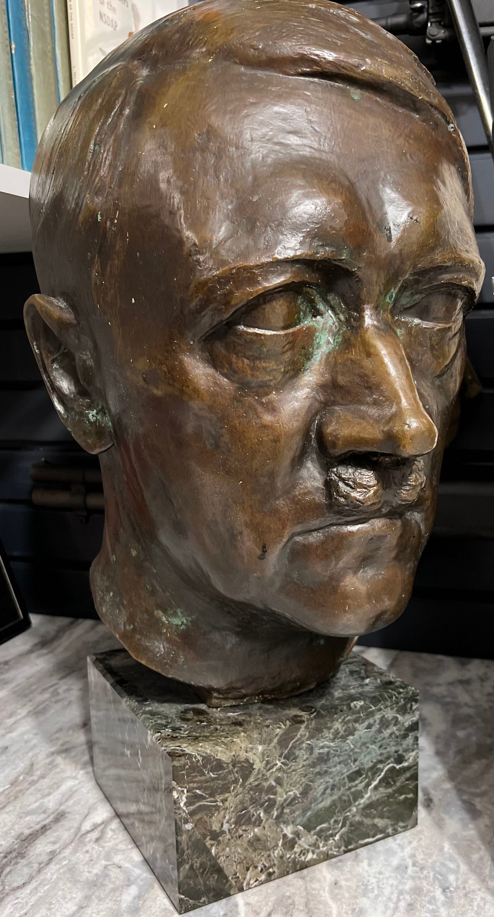 Adolf Hitler Bronze Bust #15995 