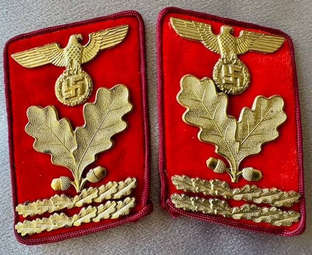 Gauleitung Hauptbereichsleiter Collar Tabs #18582 