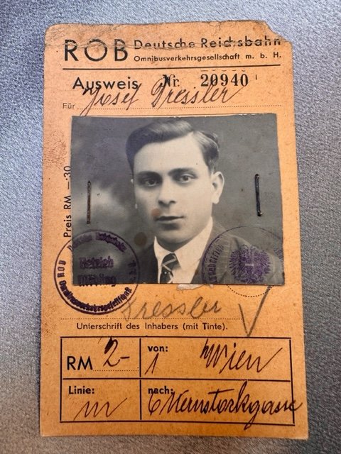 Deustche Reichsbahn Ausweis #16494 