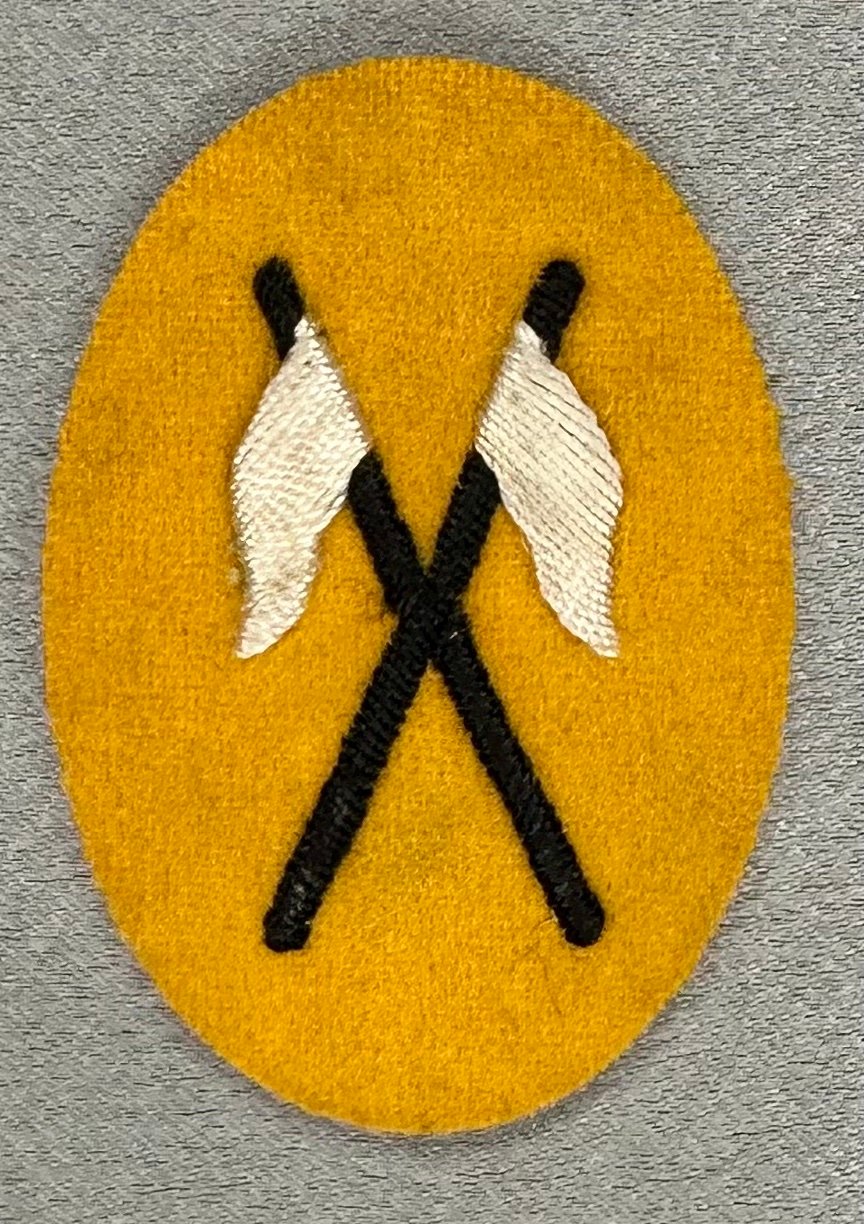 HJ Qualified Horseman Sleeve Badge #17179 