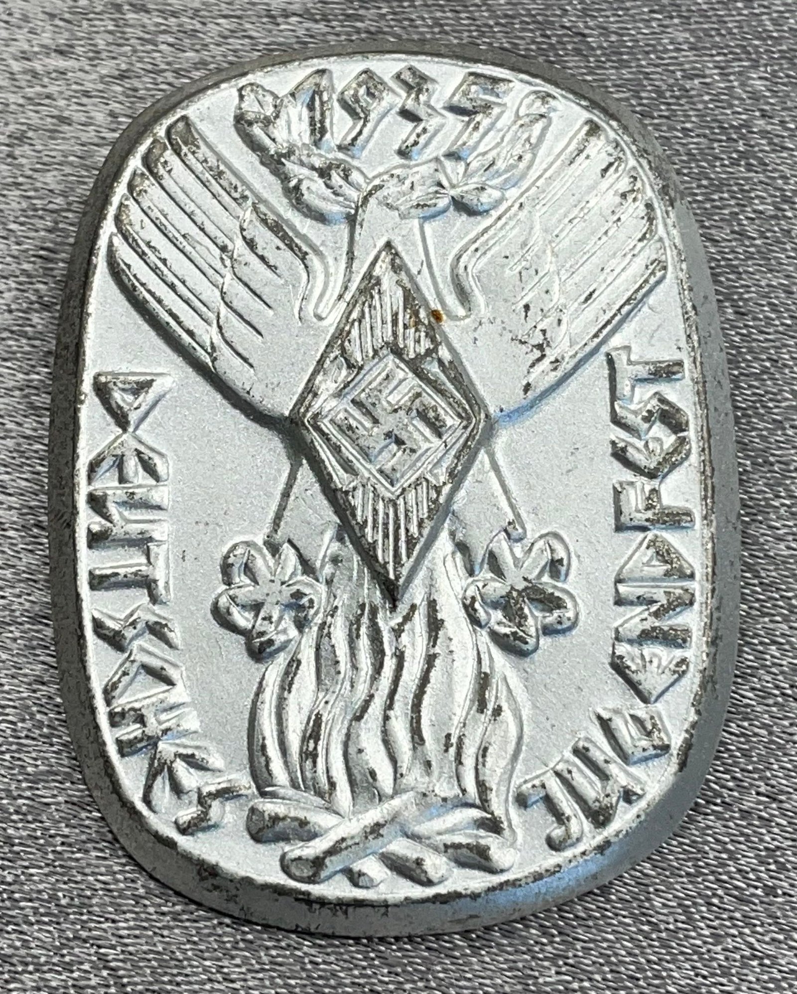 1935 HJ Deutsches Jugendfest Tinnie #16248 