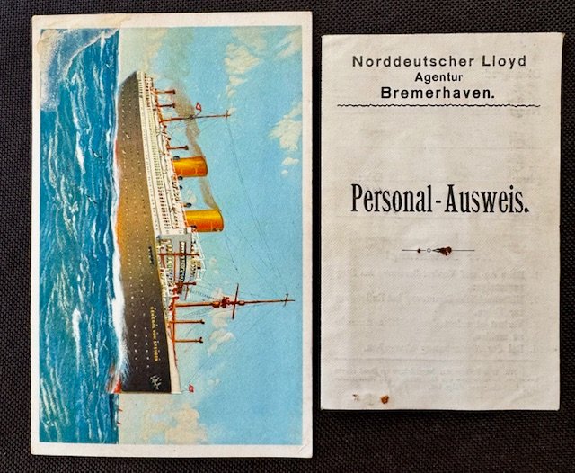 General von Steuben Personal Ausweis #17751 