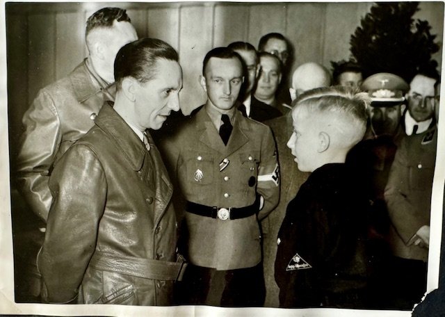 Dr Goebbels attended a meeting of the \"Deutschen Volksliste\" in Thorn #18185 