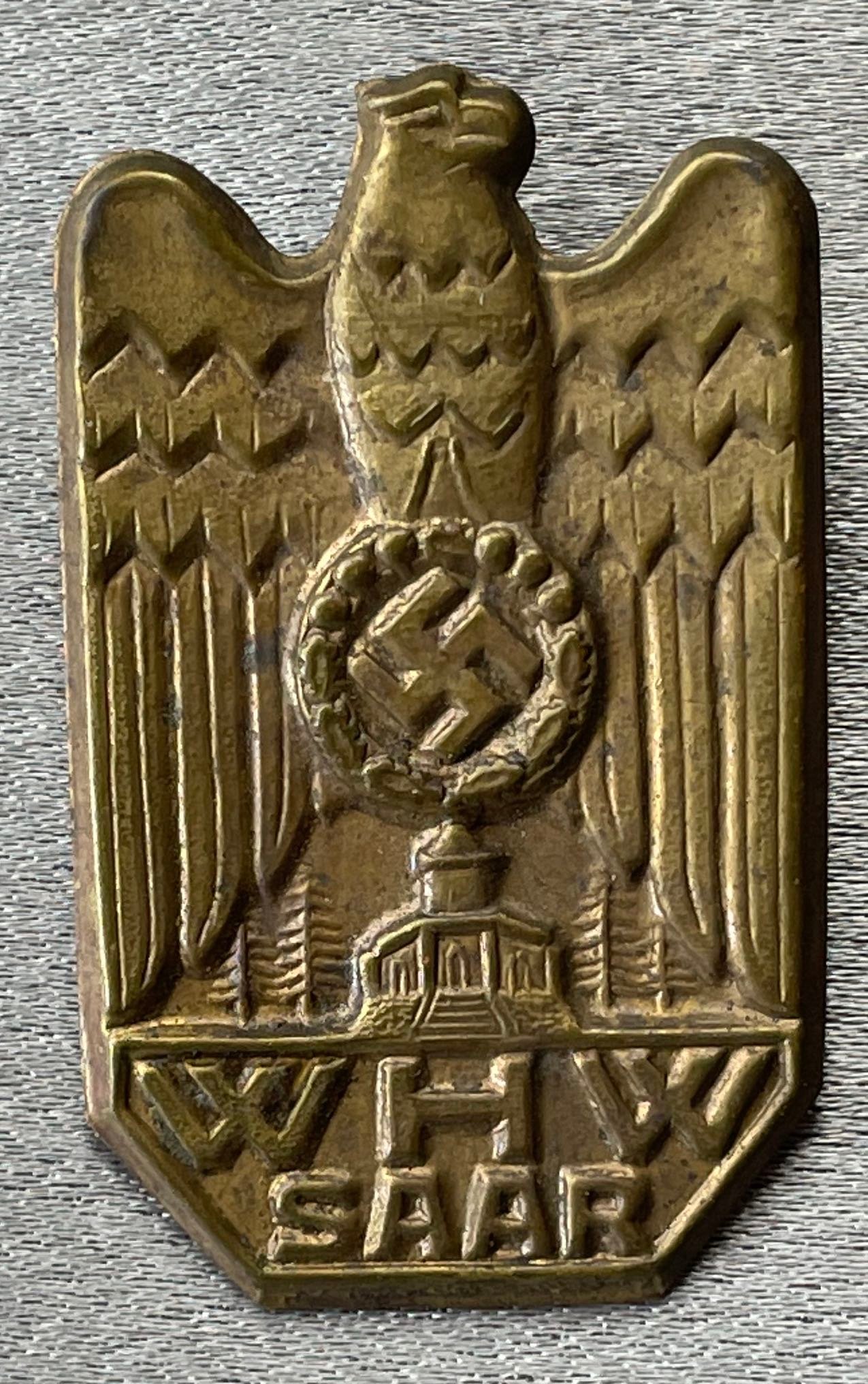 WHW Winterhilfswerk Saar Tinnie #15685 