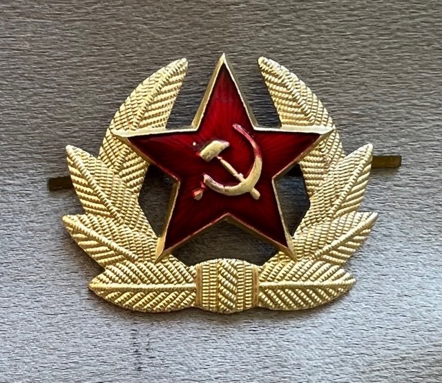 Russian Cap Badge #16278 