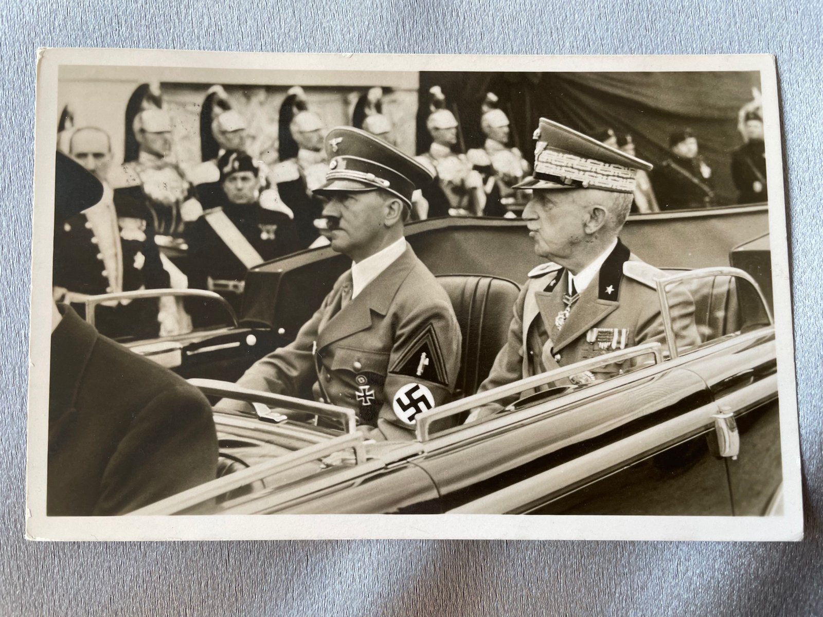 Hitler in Rome Postcard #14923 