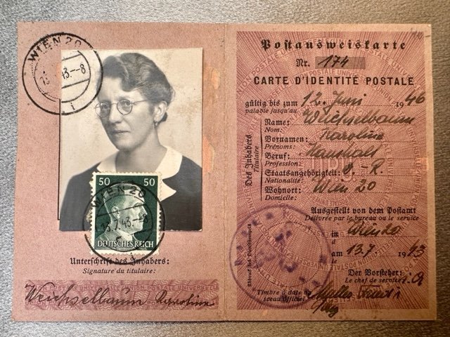 Postausweiskarte #16499 