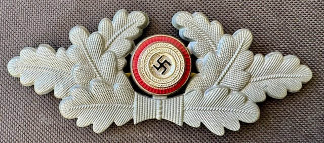 Political Leader\'s Visor Cap Wreath & Cockade #17809 