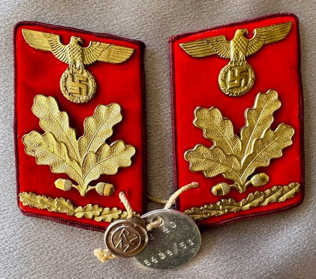 Gauleitung OberBefehlsleiter Collar Tabs #18584 