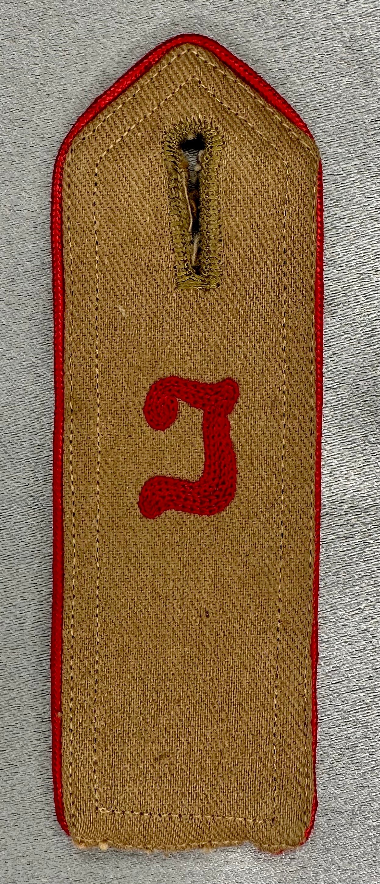 HJ Bann J Nürnberg Shoulder Board #17156 