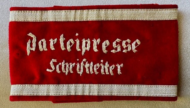 Parteipresse Schriftleiter Armband #19537 