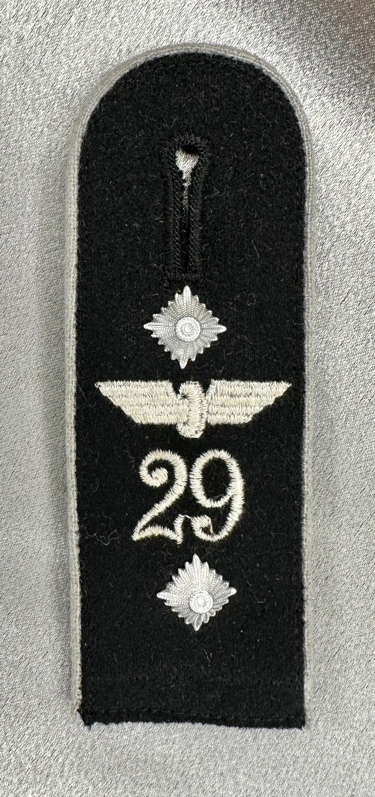 Bahnschutzpolizei Shoulder Board #16879 