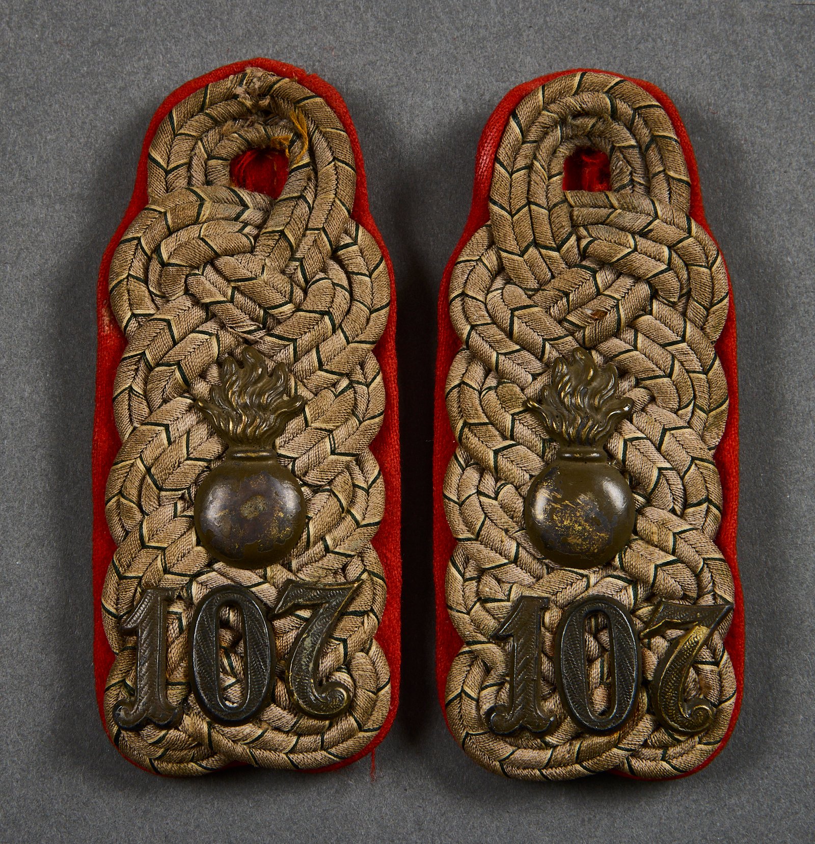 WWI Major Field Artillery Shoulder Boards #22100 