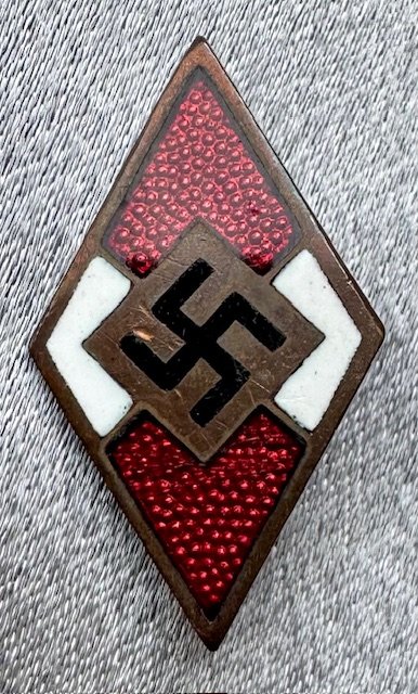 Hitler Youth Membership Badge #19923 