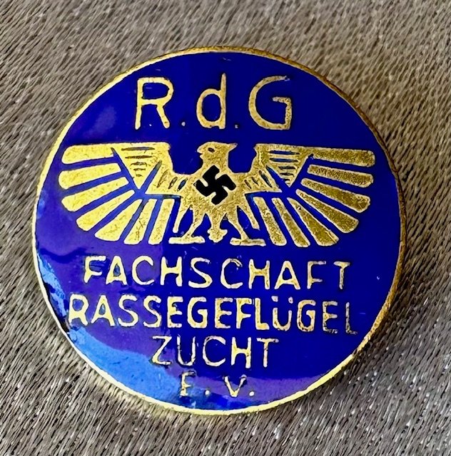 RdG Fachschaft Rassegeflügelzucht E.V. Badge #17945 