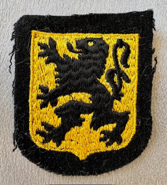 Waffen-SS Flemish Legion – Langemarck Volunteer Shield #18104 